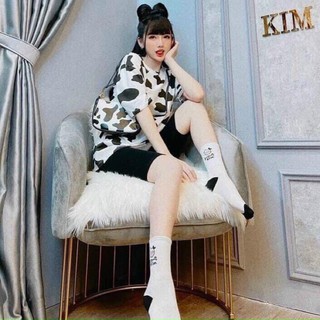 SET BÒ SỮA, ÁO BÒ SỮA + QUẦN LEGGING LỬNG