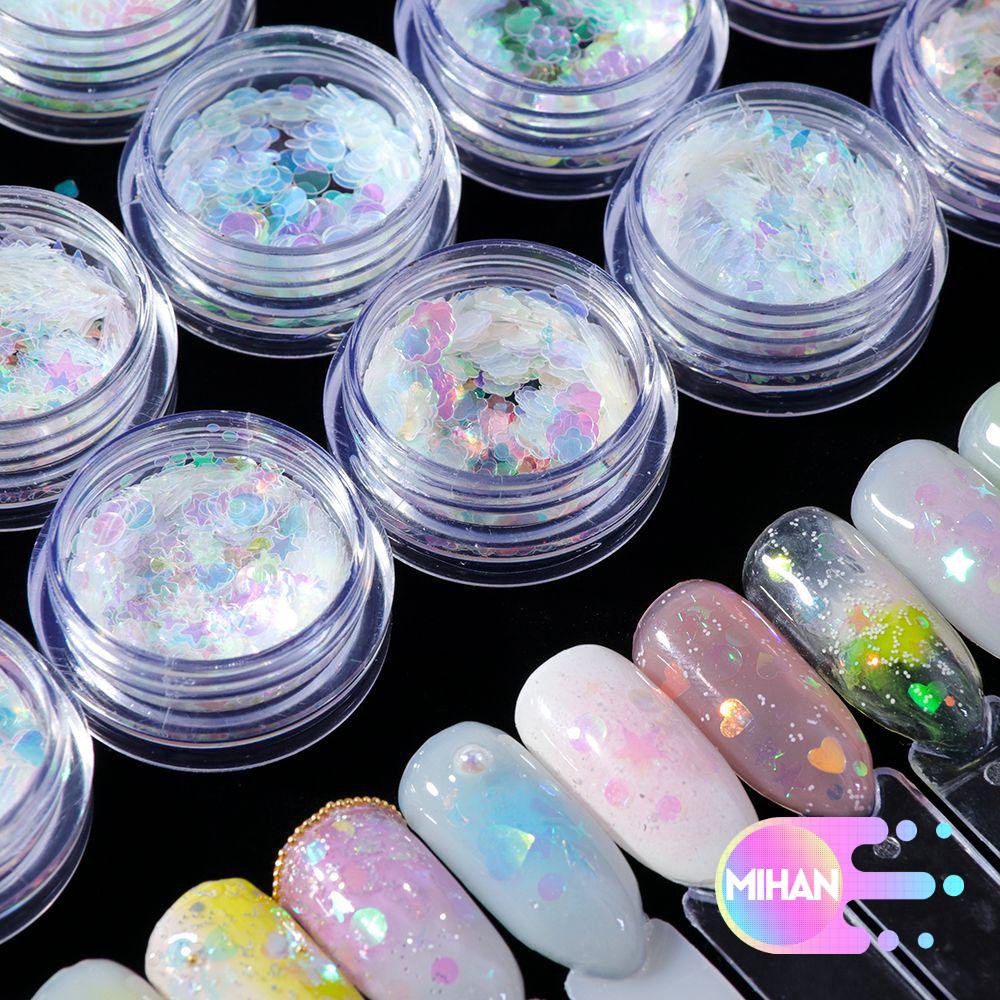 [Hàng mới về] Hủ sequin đính móng trang trí nghệ thuật 3D nhiều mẫu tùy chọn