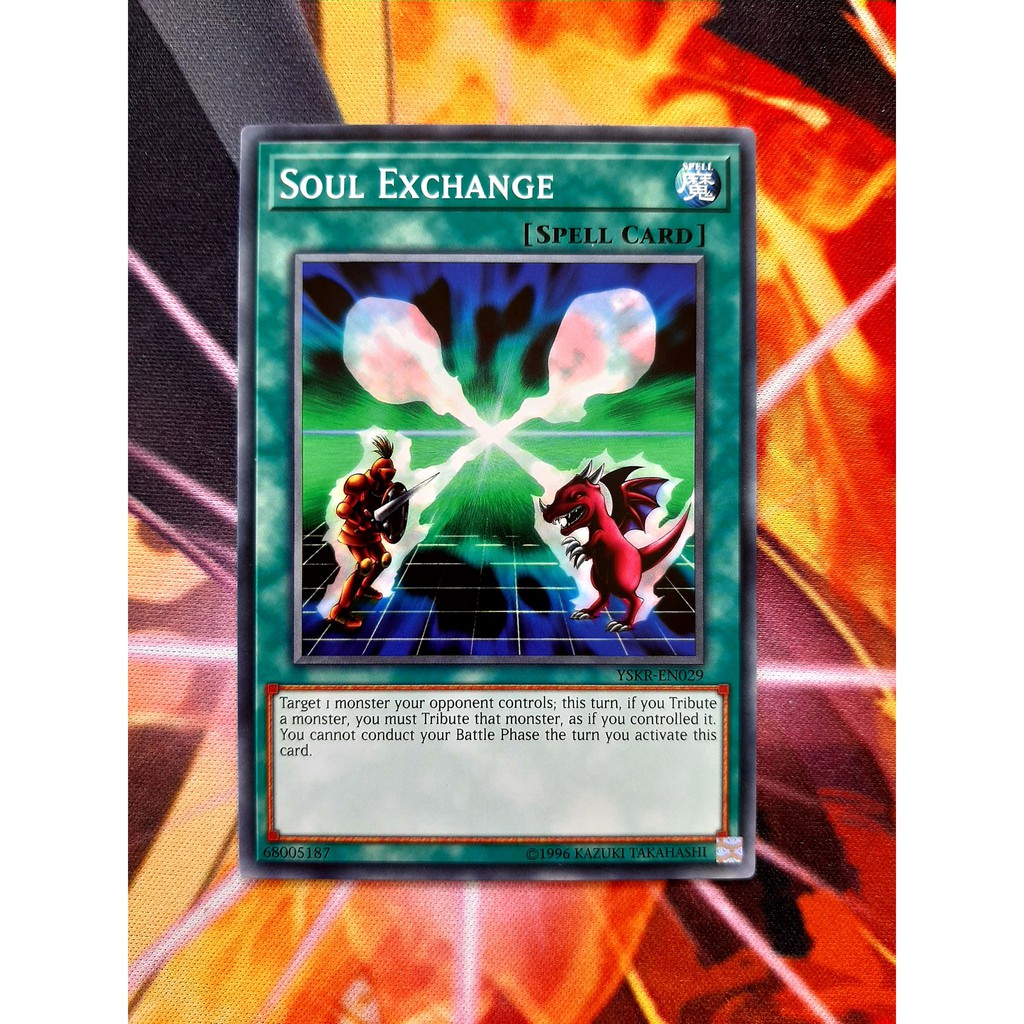 Thẻ Bài Mint90 Yugioh Spell Soul Exchange - Rare/Common