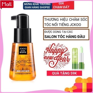 FREESHIP - Tinh dầu dưỡng tóc uốn, dưỡng tóc khô xơ, tóc nhuộm Jckoo giúp giữ nếp, tạo nếp, phục hồi hư tổn Ⓒ
