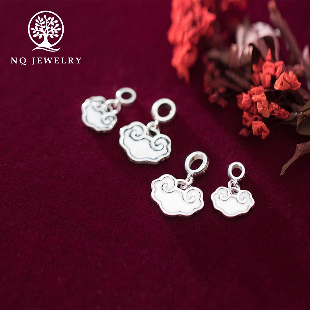 Charm bạc mặt túi treo - NQ Jewelry