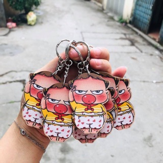 Móc khoá gỗ bán sỉ