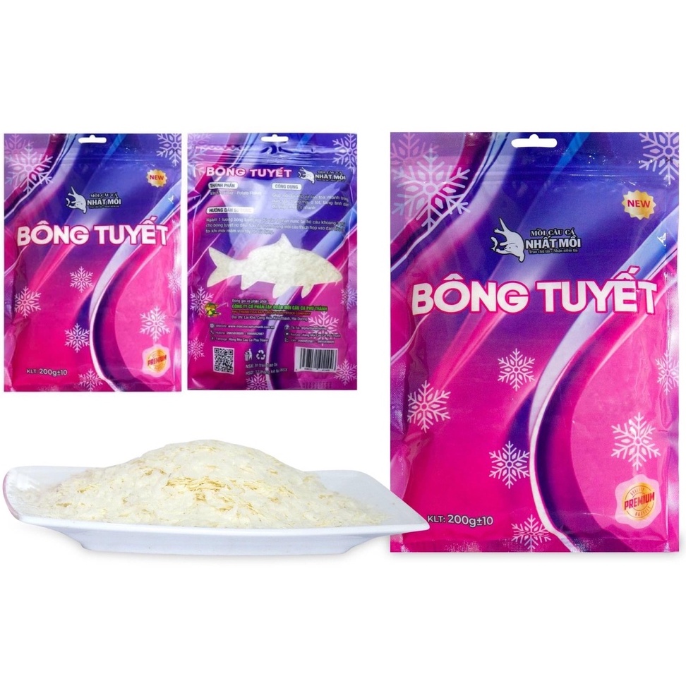Bông Tuyết - Mồi Câu Cá Phú Thành