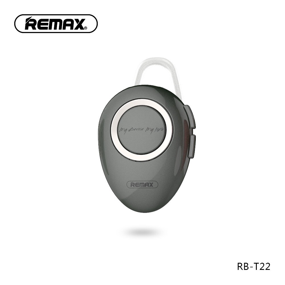 TAI NGHE BLUETOOTH REMAX T22 NHỎ GỌN DÒNG 1 TAI CHÍNH HÃNG