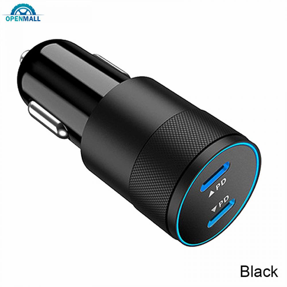 Tẩu Sạc 40W Dual PD 2 Cổng 20W+20W USB Type C Sạc Nhanh Cho Android Ios