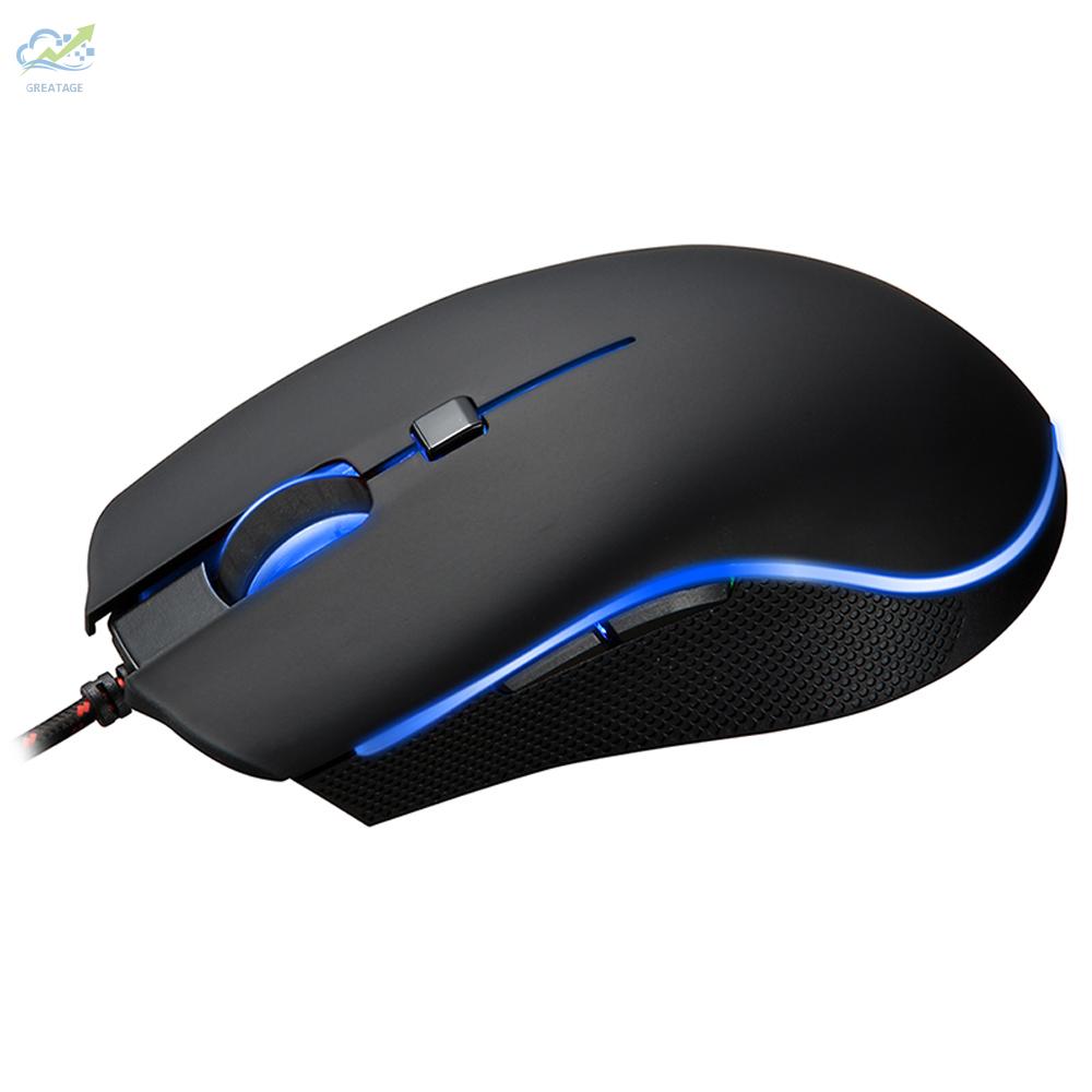 Chuột Quang Gaming Motospeed V40 4000 Dpi 6 Nút Bấm Chuyên Nghiệp Dùng Để Chơi Game