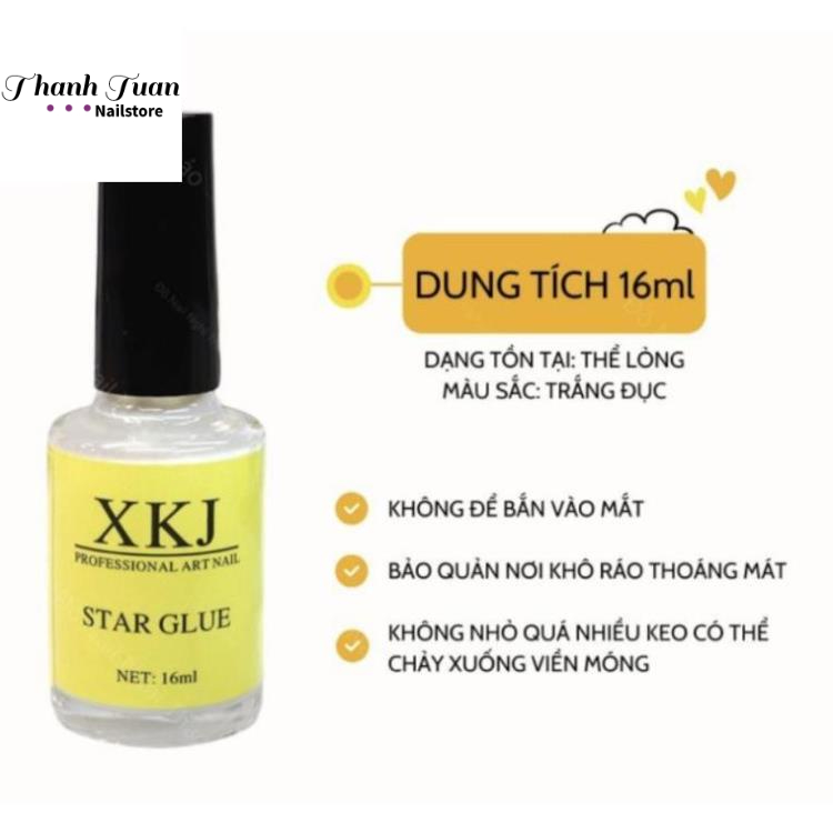 Keo dán foi nail 16 ml . keo foil  - Phụ kiện đồ nail