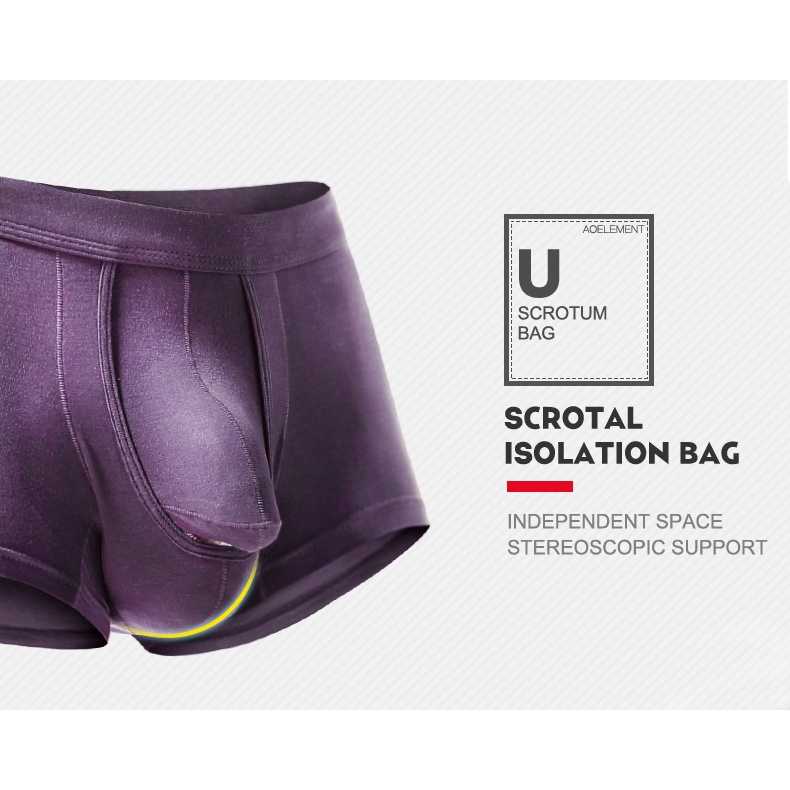 Quần Lót Boxer Chữ U Thoáng Khí Thời Trang Cho Nam 132