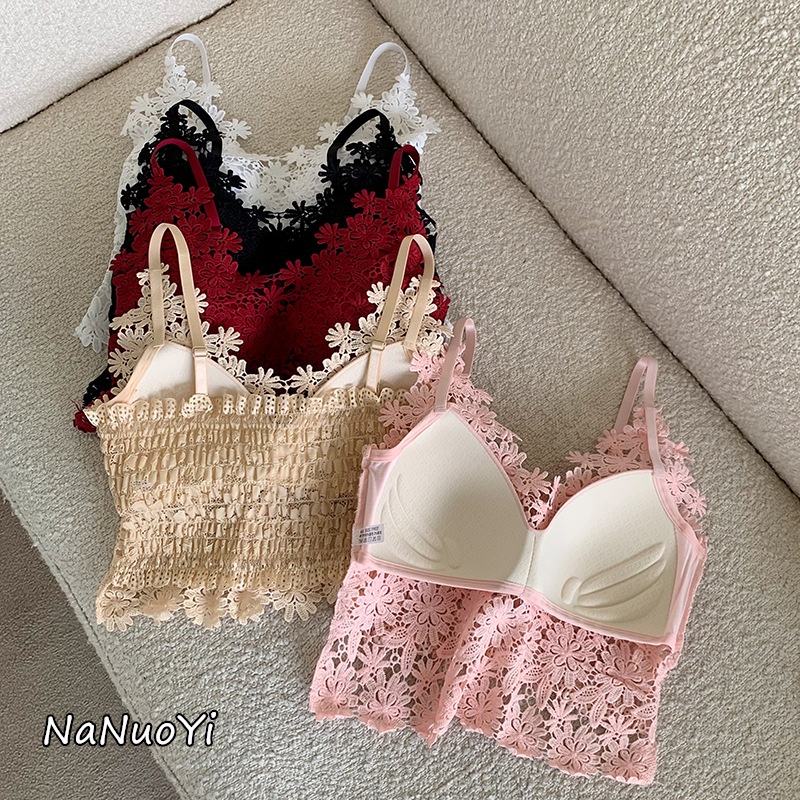 Áo Bra Ren Hoa Chichi Bra Tạo Khe Thoáng Mát Cực Sang Chảnh 1802