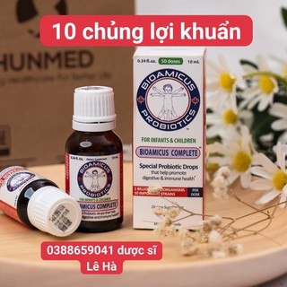 (CÓ QUÀ CỦA HÃNG) Men vi sinh 10 chủng lợi khuẩn/ BIOAMICUS PROBIOTIC