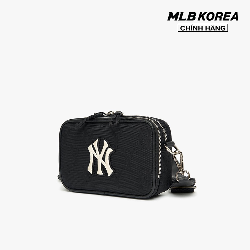 MLB - Túi đeo chéo chữ nhật Mini Nylon Monogram 3ACRS011N-50BKS