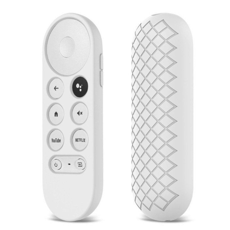 Ốp Silicone cho Remote của Chromecast with Google TV - Bảo vệ Remote chống trầy xước, Gai lưng chống trơn trượt