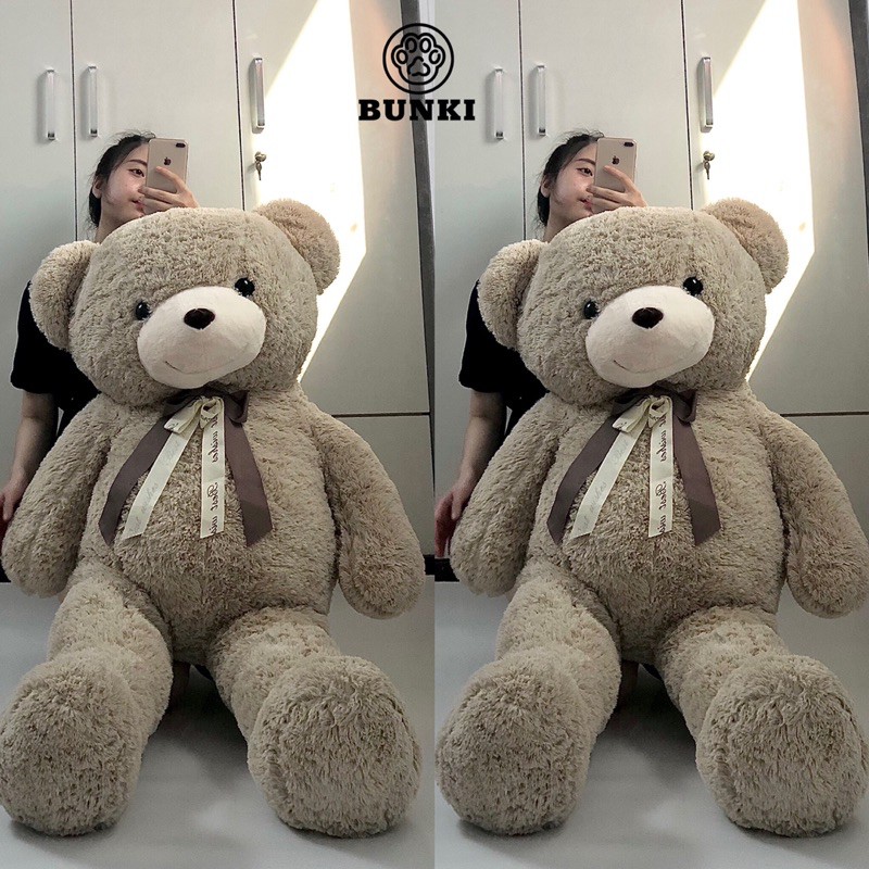 GẤU BÔNG TEDDY SWEET HUG 140CM KHỔ VẢI CAO CẤP BUNKI