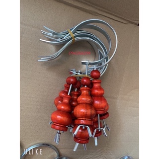 Móc lồng chim kèm nậm gỗ đỏ