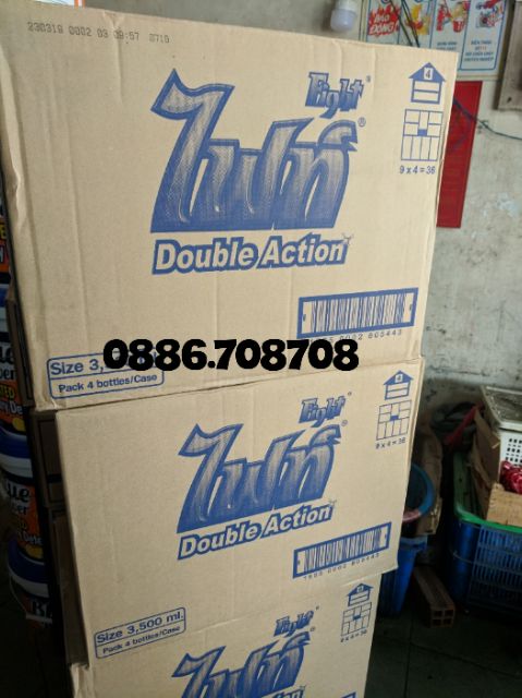 Nước giặt Fight thái lan có tem phụ