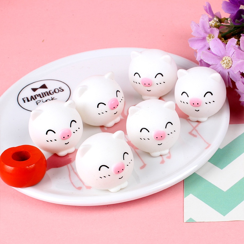 Squishy mini mochi giá rẻ đồ chơi giảm stress hình thú bóp tay silicon - LANA QUEEN