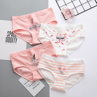 Quần lót nữ dễ thương hình heo cute -  Set 5 chiếc hoạt hình - Đồ lót nhiều họa tiết mẫu mới siêu xinh | YAM_shop