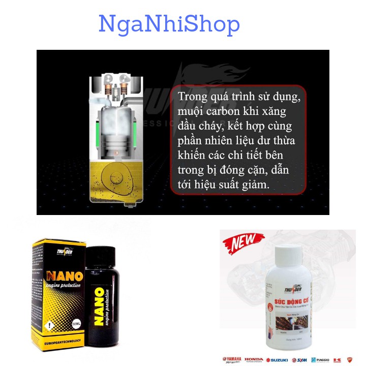 Compo Súc Rửa Động Cơ,Nano Nhớt Giúp Tiết Kiệm Nhiên Liệu