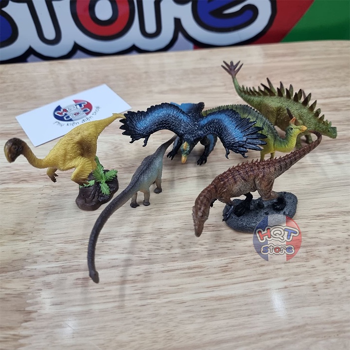 Mô Hình Khủng Long PNSO Mini Size Gigantoraptor Tsintaosaurus Mamenchisaurus Huayangosaurus Microraptor Yangchuanosaurus