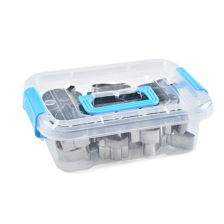 Dụng Cụ Làm Bánh Khuôn Nhấn Cookie   Set 20 Khuôn Cookie Nhiều Họa Tiết  GDMO004