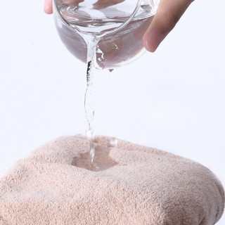 Khăn ủ tóc, khăn quấn tóc sợi microfiber siêu thấm,lau khô siêu tốc(giao màu ngẫu nhiên)