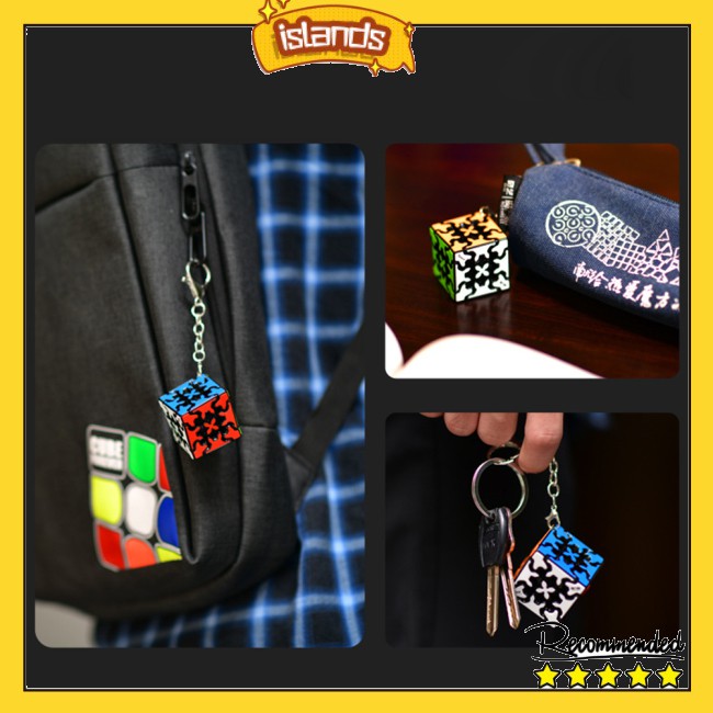 Móc Khóa Khối Rubik 3x3 Sáng Tạo