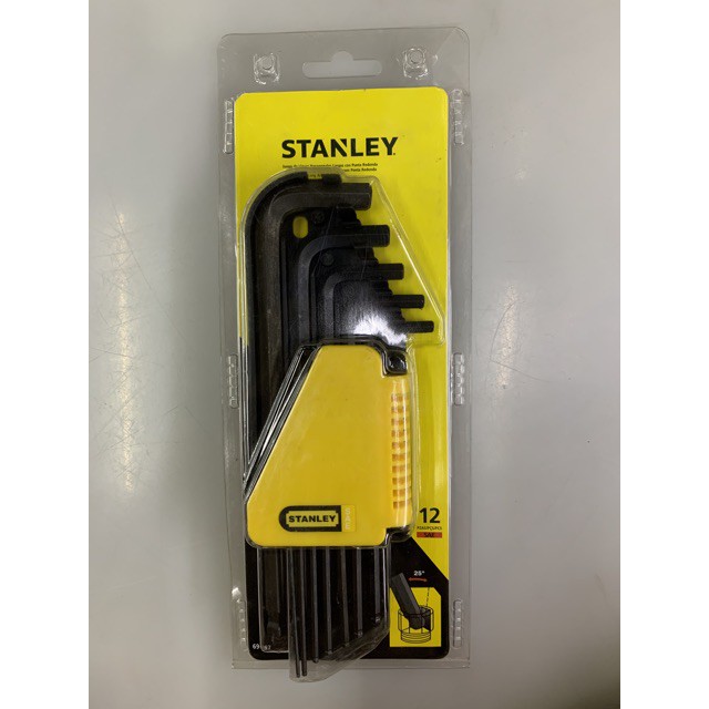 Bộ lục giác hệ inch 12 chi tiết Stanley 69-257