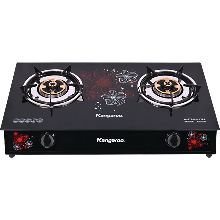 Bếp ga đôi dương kính Kangaroo KG506