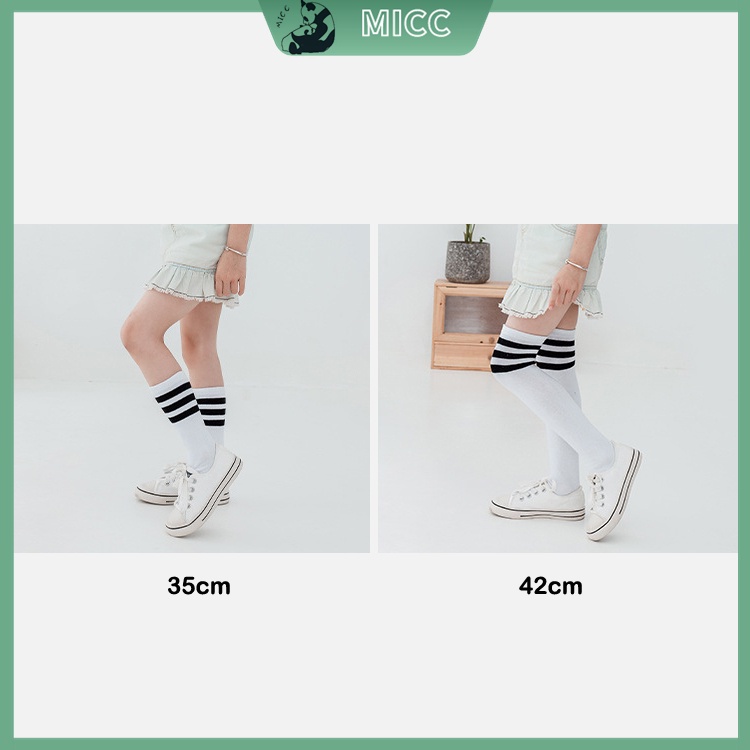 Vớ Công Chúa Cổ Cao 35Cm 42CM Dài Quá Gối Thoáng Khí Thoải Mái Cho Bé Gái