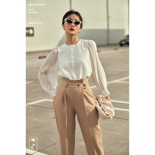 OLV - Quần Beige Button Pants