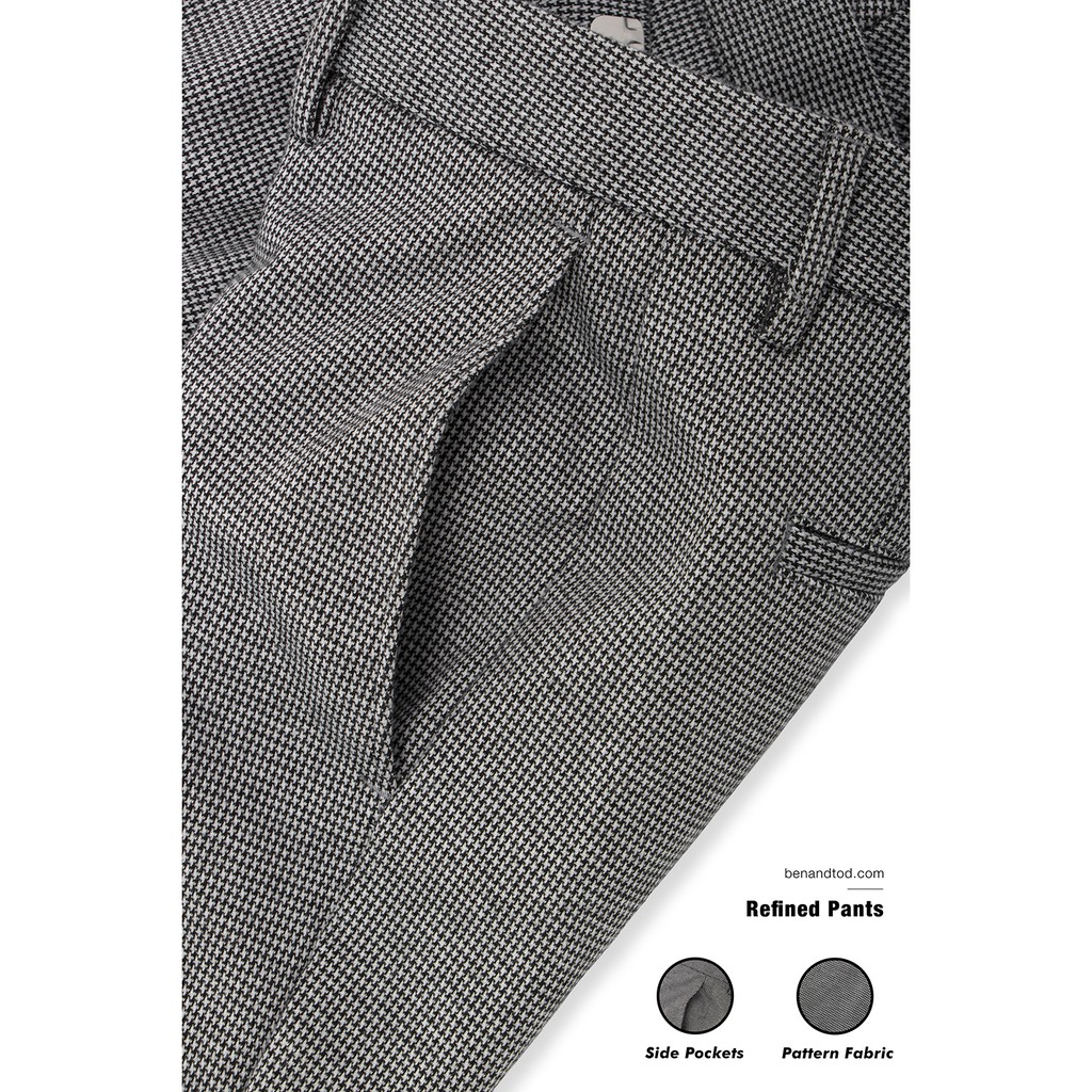 Ben &amp; Tod - Quần tây Strange Fabric Pants 09141