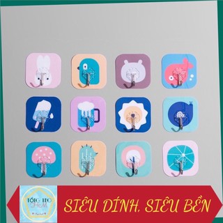 Móc dán Miếng dán dính tường siêu chắc, chịu lực lên đến 10kg
