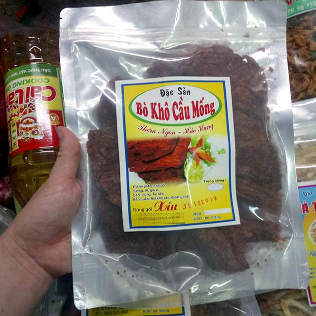 Khô Bò Miếng Mềm ĐÀ NẴNG Thơm Ngon Chất Lượng Gói 250gr [Date 9 tháng] | BigBuy360 - bigbuy360.vn