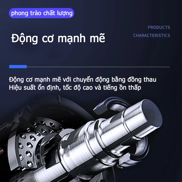 Tông đơ cắt tóc chuyên nghiệp không dây KEMEI KM-8602 Bộ cắt tóc miễn phí