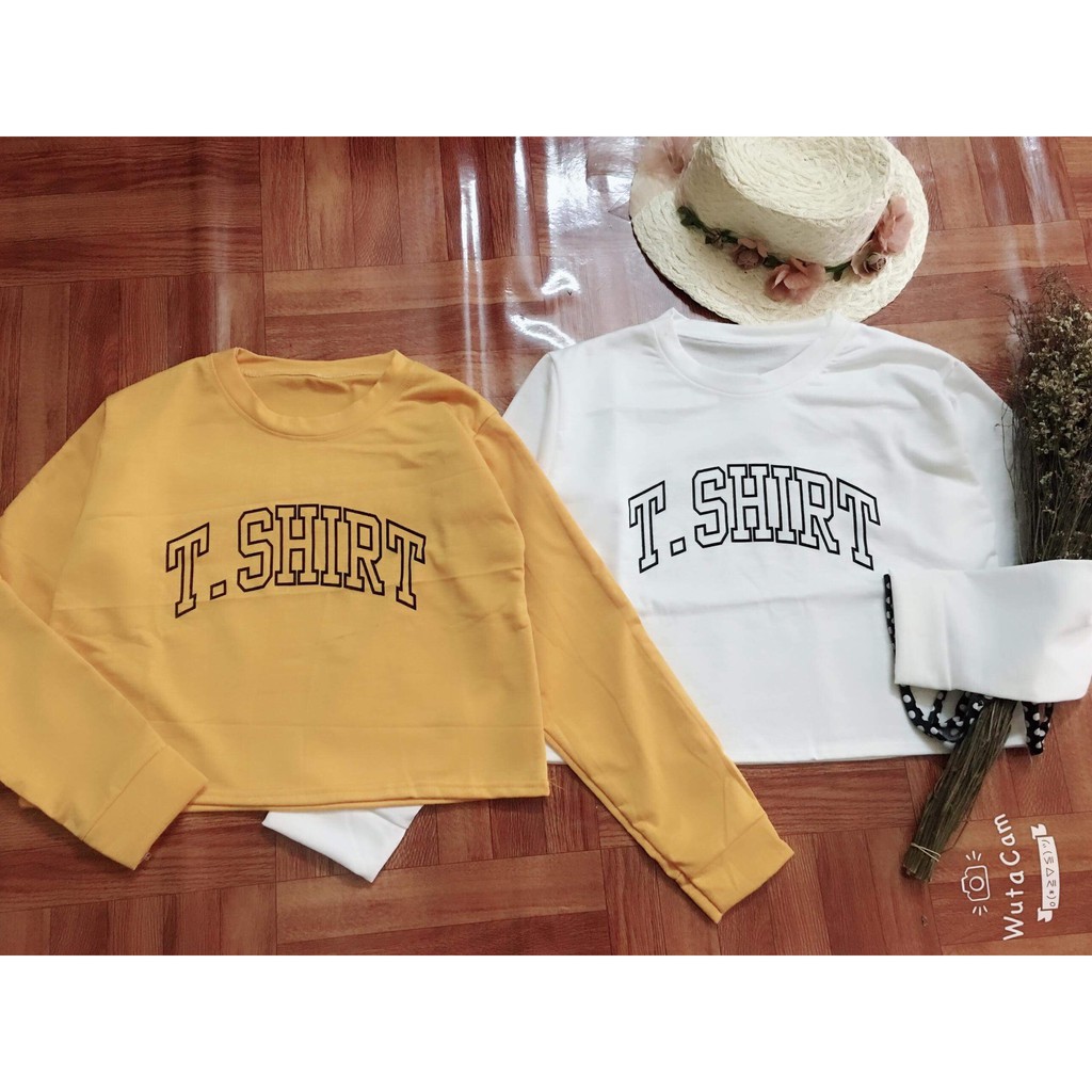 Áo croptop T.SHIRT CHU1010