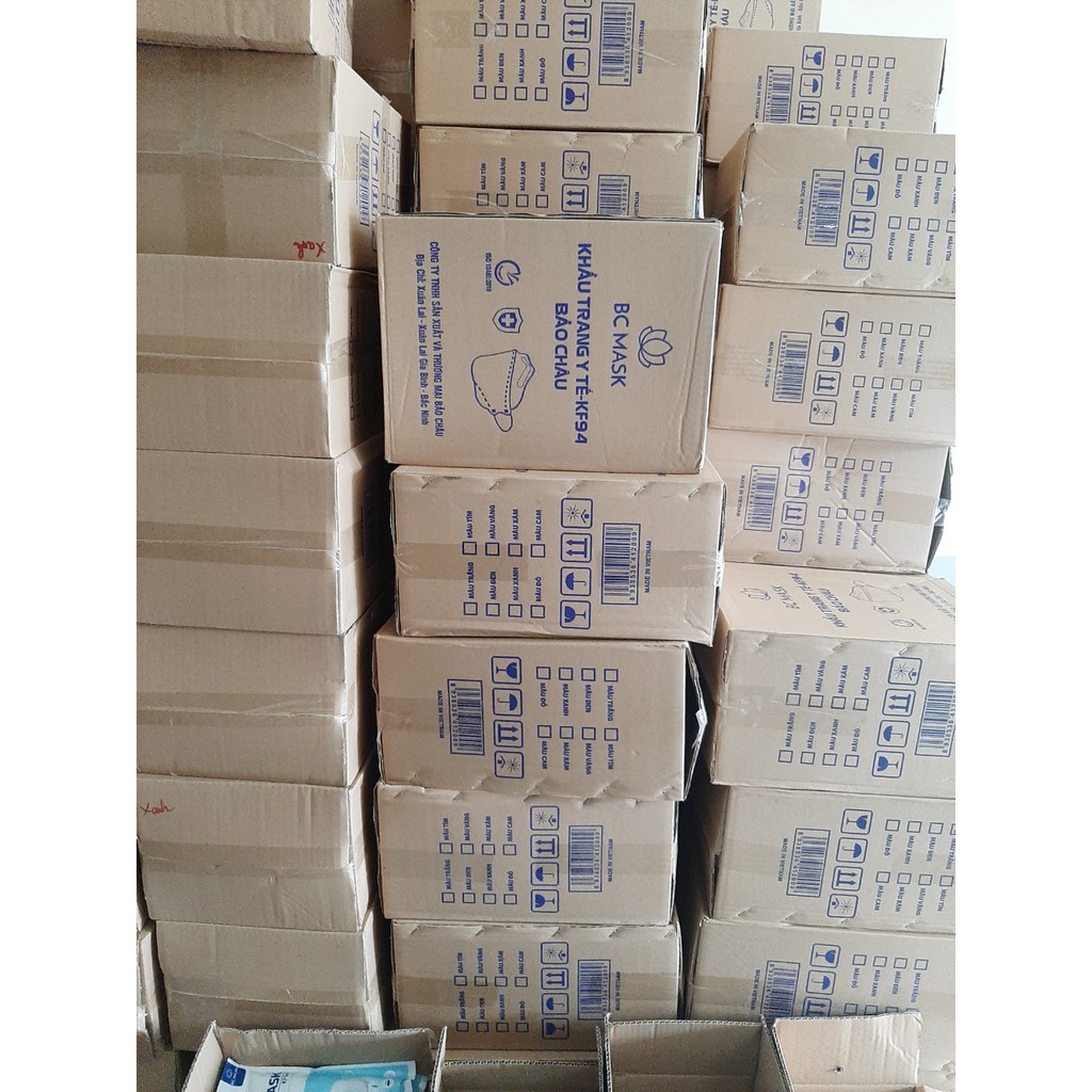 Khẩu Trang 4D Kháng Khuẩn DC Mask KF94 - Hàng Công Ty Chính Hãng - 5 chiếc/ túi