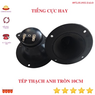 Loa treble thạch anh tròn mặt loa 10cm - giá 2 chiếc