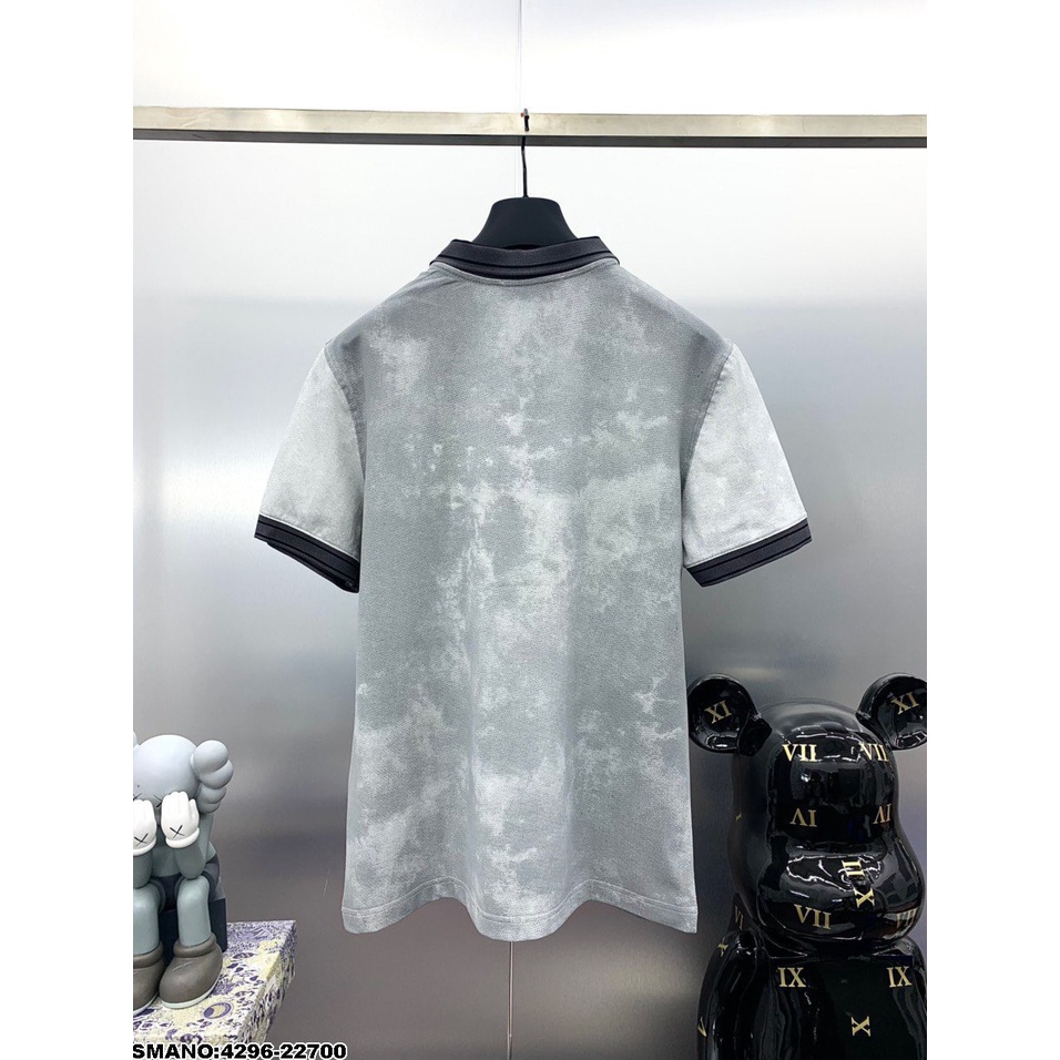 Áo polo nam 3D cổ dq PL16 vải cotton cá sấu cao cấp xuất xịn dệt bo dày dặn chuẩn form áo thun cổ bẻ tay ngắn