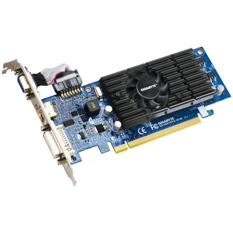 Card n210 - 1gb hàng chuẩn - xuất hình full 3 cổng