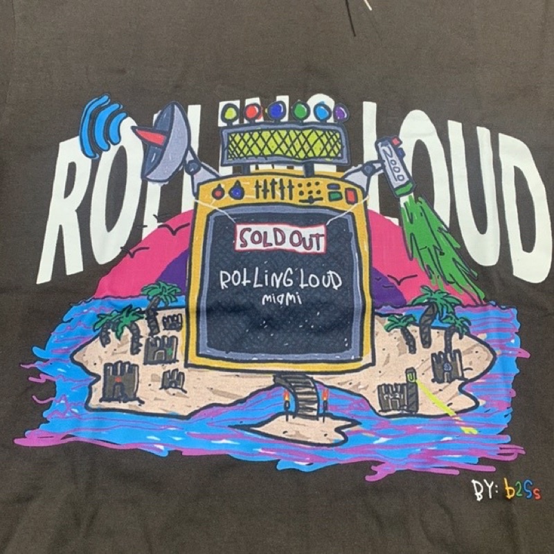 ⚡️⚡️Áo Phông Rolling Loud LA Miami Exclusive Line Up/ Rolling Loud LA Miami Exclusive Line Up Tee