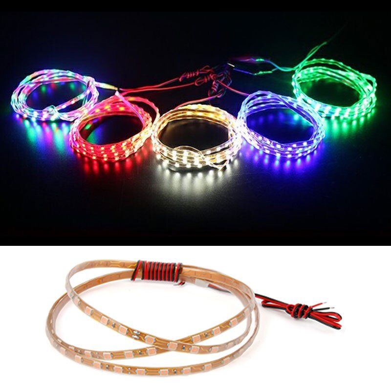 2 Dải Đèn LED 45CM / 90CM / 135CM Trang Trí Xe Hơi / Xe Máy