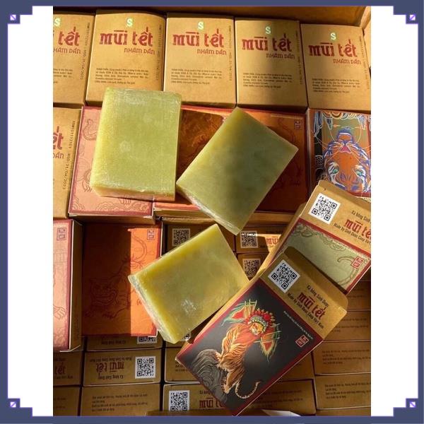 Combo 10 Bánh Xà Bông Mùi Tết HTX Sinh Dược - Hương Vị Tết Cổ Truyền | BigBuy360 - bigbuy360.vn