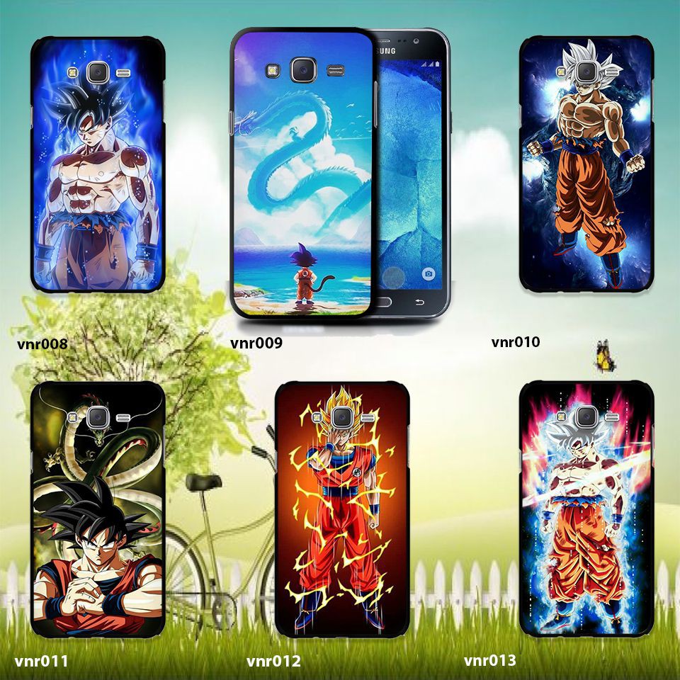 Skin decal dán Samsung J1 2016, J2 Prime hình Songoku Dragon Ball 02