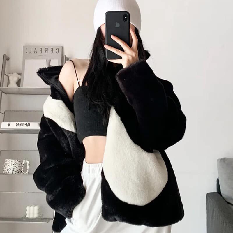 [Mã 44FASHIONSALE1 giảm 10K đơn 50K] Áo khoác lông NIKE 3 màu chất lông mượt xịn xò DEGO