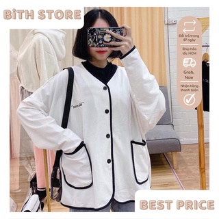 [HÌNH THẬT] Áo Khoác Cardigan Nữ ENDPAY Có Túi, Bo Viền