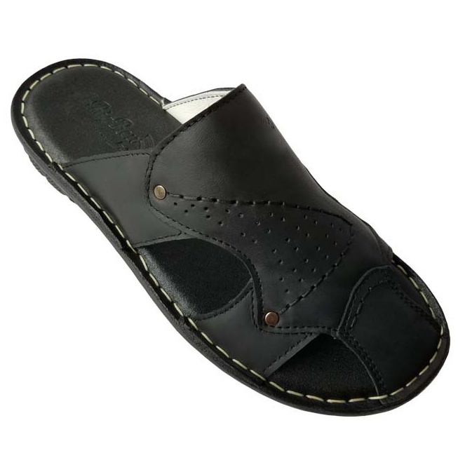 Dép Nam Bít Đầu Da Bò BIGBEN Cao Cấp DN263