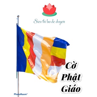 Cờ phật giáo ngũ sắc đủ kích cỡ_siêu thị phật giáo bồ đề duyên