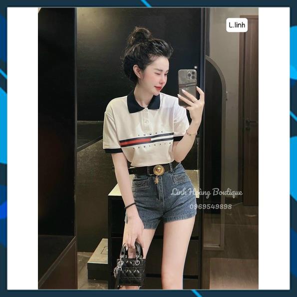 Áo Thun Nữ Có Cổ 𝙏𝙤𝙢𝙢𝙮 ❤️ Áo Polo Nữ Chất Đẹp