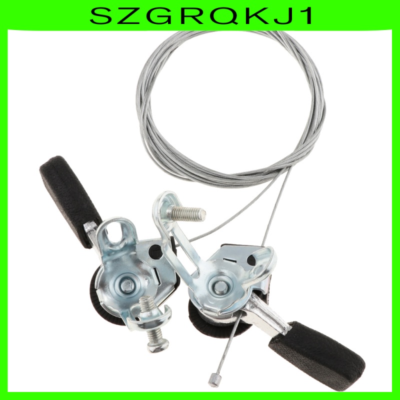 1 Cặp Cần Số Xe Đạp 3x6 / 7 Tốc Độ Kèm Dây Cáp