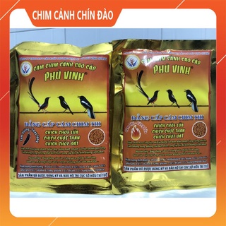 Cám chim chích chòe phú vinh 🛒 cám chim cảnh cao cấp 🛒 cám dưỡng, cám thi – 200g